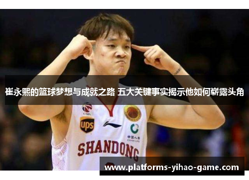 崔永熙的篮球梦想与成就之路 五大关键事实揭示他如何崭露头角