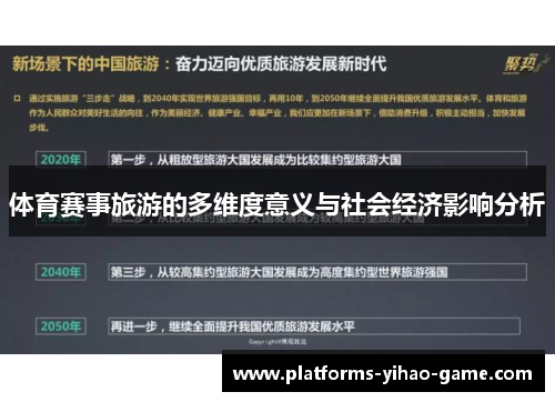 体育赛事旅游的多维度意义与社会经济影响分析